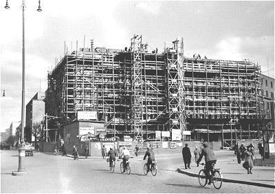 Suomen pankin rakennustymaa 1941